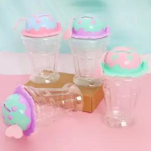 PVC용기(아이스 파르페 저금통) (10개 묶음) 용기 PVC 통