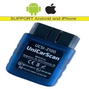 UniCarScan UCSI-2100 블루투스 어댑터 Motoscan Bimmercode TuneECU BMW 호환 바이크 오토바이 차량용