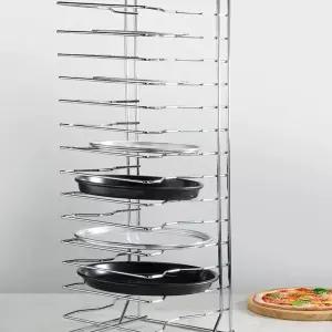 업소용 도우거치대 피자랙 피자 쟁반 인리스 선반 제빵