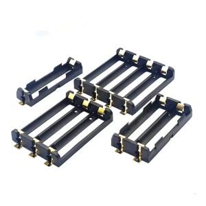 1x2x3x4x18650 smt 배터리 홀더 18650 smd 보관함 정리함  보조베터리청동 핀 포함 충전식 SMT DIY