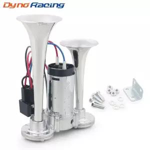 에어혼 화물차 크락션 12V 600dB 초강력 듀얼 스피커 차량 자동차 트럭 배트용 컴프레서 포함 전기 키트