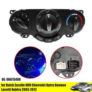 96615408 chevrolet 호환 Optra Daewoo Lacetti Nubira 2003-2012 용 Buick Excee HRV 에어컨 AC 히터 제어