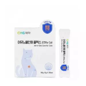 친절한탄씨 고양이 필수 영양분 올인원케어 포캣60g 노령묘 치아 약한 아이 아이앤지메딕스 유산균
