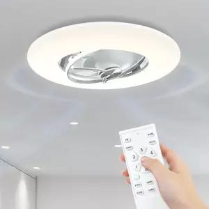LED 에어온 선풍기 방등 디밍 색변환조명 리모콘 어플조작 풍속조절 타이머 무드등 수면풍