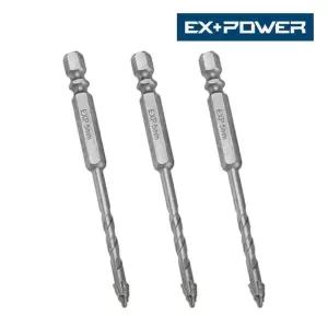 타일기리 철 타일 목재 5.0mm 드릴비트 3pcs