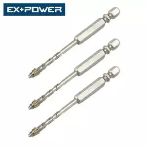 철판기리 전동날 4날 톱니 5.0mm 드릴비트 3pcs