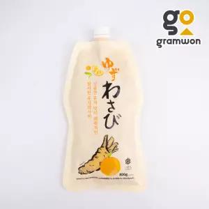 코우 유자와사비 800g 냉동 유자향 고추냉이 초밥 재료