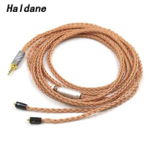 Haldane 16 코어 단결정 구리  케이블   IE300 IE600 헤드폰용