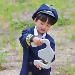 역할놀이옷 3살 4살 아기 파일럿 의상 세트 영유아