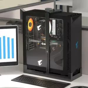 데스크탑 컴퓨터 시건장치 보호 본체 장금장치 자물쇠 고정 도난 방지 PC