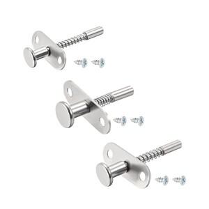 Uxce 124pcs 플런저 래치 스프링 장착 스테인레스 스틸 67mm 직경 506070mm 총 길이 도어 리프트 조정로드