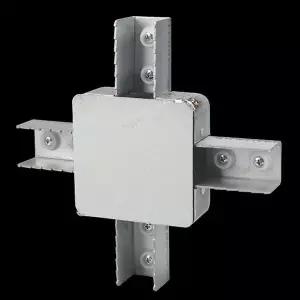 [RIZPICK]RACE WAY JUNCTION BOX 4방(+) 40x40(커버+나사2개) 교량설비 지하철설비