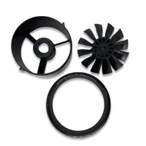 덕트 팬 64mm 5날개 모터 없음 RC EDF 제트 비행기 장난감 부품용