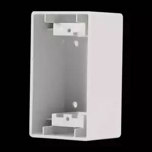 PVC 노출BOX 콘센트 승압 (1개용) 54MM 70x120 플로어박스 분전함박스