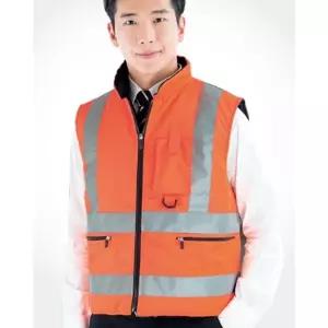 패딩 작업 조끼 작업 작업복 단체복 근무복 회사 단체 방한 패딩 조끼 형광