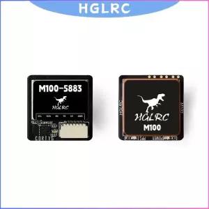 HGLRC M100-5883 나침반 세라믹 안테나가있는 M10 GPS 모듈 온보드 LED 표시기 RC 비행기 FPV 장거리 용