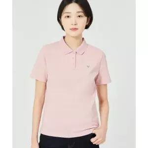 [게스]3color 여성 레귤러핏 피케 카라 반팔티 OP2KE401OP2KE401 774184