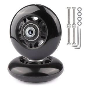 GLADEER 수하물 여행 가방 교체 바퀴 휠 ABEC7 608-2 인라인 캐스터 무소음