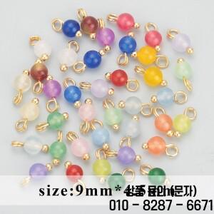 GUFEATHER MC97 보석 액세서리 18k 금 천연석 손으로 만든 매력 diy 펜던트 50 개/몫