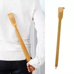 대나무 뒤 Scratcher 노인 긁는 마사지 바디 안티 가려움증 스크레이퍼 스틱 관리 제품 간지럼 유물
