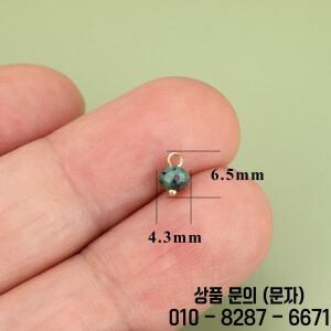 YEGUI ME98 보석 액세서리 18k 금 천연석 손으로 만든 매력 diy 펜던트 50 개/몫