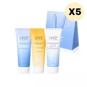 헤어플러스 선물세트 에센스 단백질 앰플 3종 회사 X5