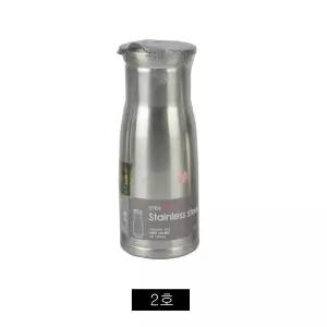 한결채움 물병 1100ML 2호 스텐 스테인리스 식당용 카페 가정용 보관 냉장고용 물통