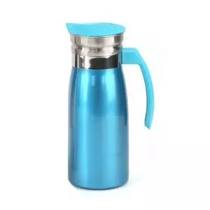 한결채움 물병 1000ML 업소용 손잡이 웰빙 스텐 식당 카페 물통 냉장고 1리터 피쳐