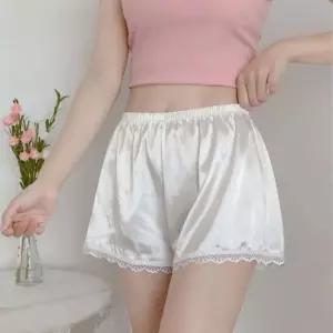 예뿌  실크 레이스 새틴 속치마 속바지 홈웨어 잠옷