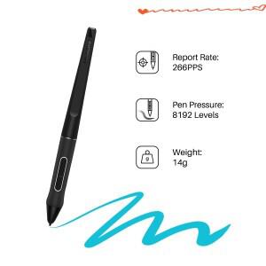 HUION PW517 그래픽 태블릿 펜 디지털 터치 스크린 스타일러스 배터리 Kamvas 13 22 GS1562/GS1161
