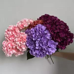 수국 꽃다발 만들기 부케 인테리어 DIY 카페 장식