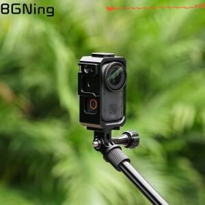 DJI 오즈모 나노 카메라 케이지 2핀 어댑터 1/4 콜드 슈 마운트 삼각대 헬멧 브래킷 마그네틱 충전 베이스
