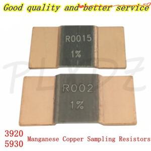 50PCS 3920 1% 정밀 망간 구리 패치 밀리옴 저항 R001 1mR 샘플링 션트
