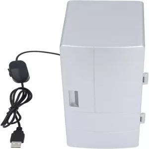 포켓 미니 냉장고 5W USB 쿨러 효율적인 다목적 가정용 차나 따뜻한 음료 캔을 시원하게 유지하세요