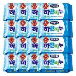 무궁화 하얀비누 아이보리향 230g X 16개