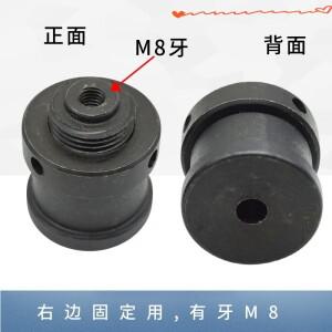 M618 그라인더 와이어 로프 프레싱 블록 롤러 가이드 고정 시트 핸드 크랭크 표면 액세서리