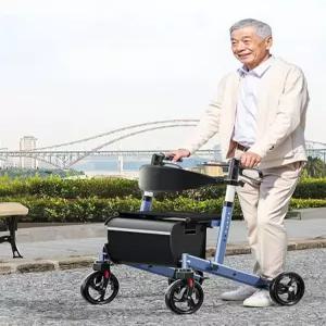 어르신 보행기 접이식 노인용 휴대용 카트 경량 이동 쇼핑 안전 보조 실버