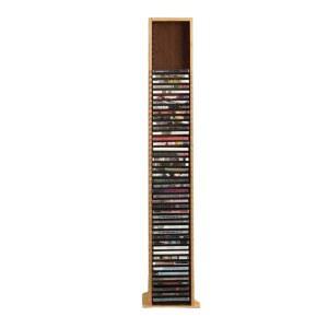 CD수납장 타워형 시디랙 거치대 벽걸이 보관함 꽂이 DVD 정리 난타 블랙