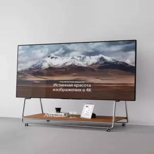 TV 거치대 이동식 스탠드 삼성 티비 브라켓 호환 대형 화이트 이젤형 보드 받침