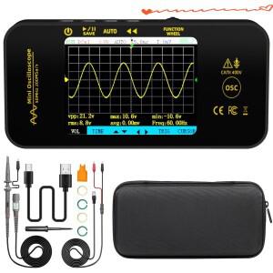 BSIDE OT5 디지털 오실로스코프 미니 휴대용 그래픽 테스터 50MHz 200MSa/s