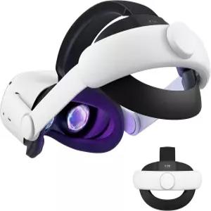 KIWI 디자인 컴포트 스트랩 액세서리 Oculus/메타 퀘스트 2와 호환 VR 셋 지원 강화를 위한 교체 3/3S용이