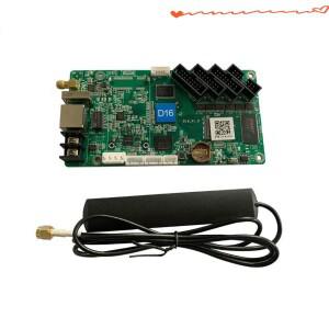 와이파이 기능 HD-D10/D15/D16 컨트롤러 비동기 제어 카드 P2 P10 RGB 풀 컬러 도트 매트릭스 LED 스크린