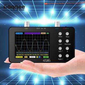 SCO2 10MHZ 듀얼 채널 디지털 자동 오실로스코프 PWM 샘플링 속도 2.5KSa/S 수리 도구용 아날로그 대역폭