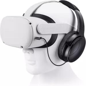 퀘스트 3용 SARLAR VR 게이밍 폰은 몰입감을 높이고 길이 케이블 최적화된 오디오 드라이버 메모리 단백질