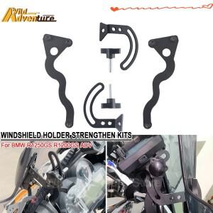 R1200GS 어드벤처 13-23 윈드실드 서포트 홀더 윈드스크린 강화 브래킷 키트 BMW ADV용