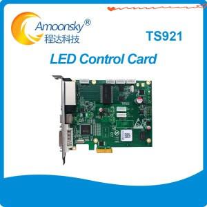 Linsn TS921 LED 전송 카드 지원 4K 비디오 소스 입력 풀 컬러 스크린용 RCG 파일 읽기