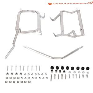 혼다 CRF1000L/1100L 오토바이 사이드 박스 랙 스테인리스 퀵 릴리즈 브래킷 오른쪽 배기 타입 모토