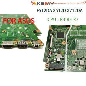 F512DA 노트북 마더보드 아수스 0GB/4GB-RAM R3-3200
