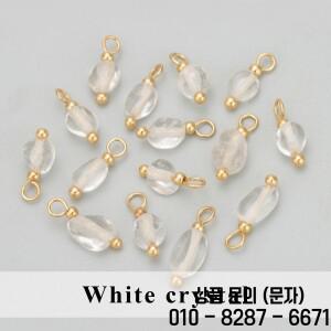 GUFEATHER C324S 보석 액세서리 천연석 18k 금 손으로 만든 매력 diy 펜던트 20 개/몫