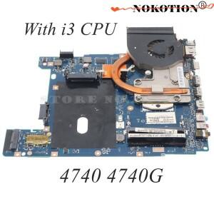 Acer aspire 4740 노트북 마더보드 HM55 DDR3 GT310M CPU + 방열판 NALG0 LA-5681P MBPML02001용 NOKOTION